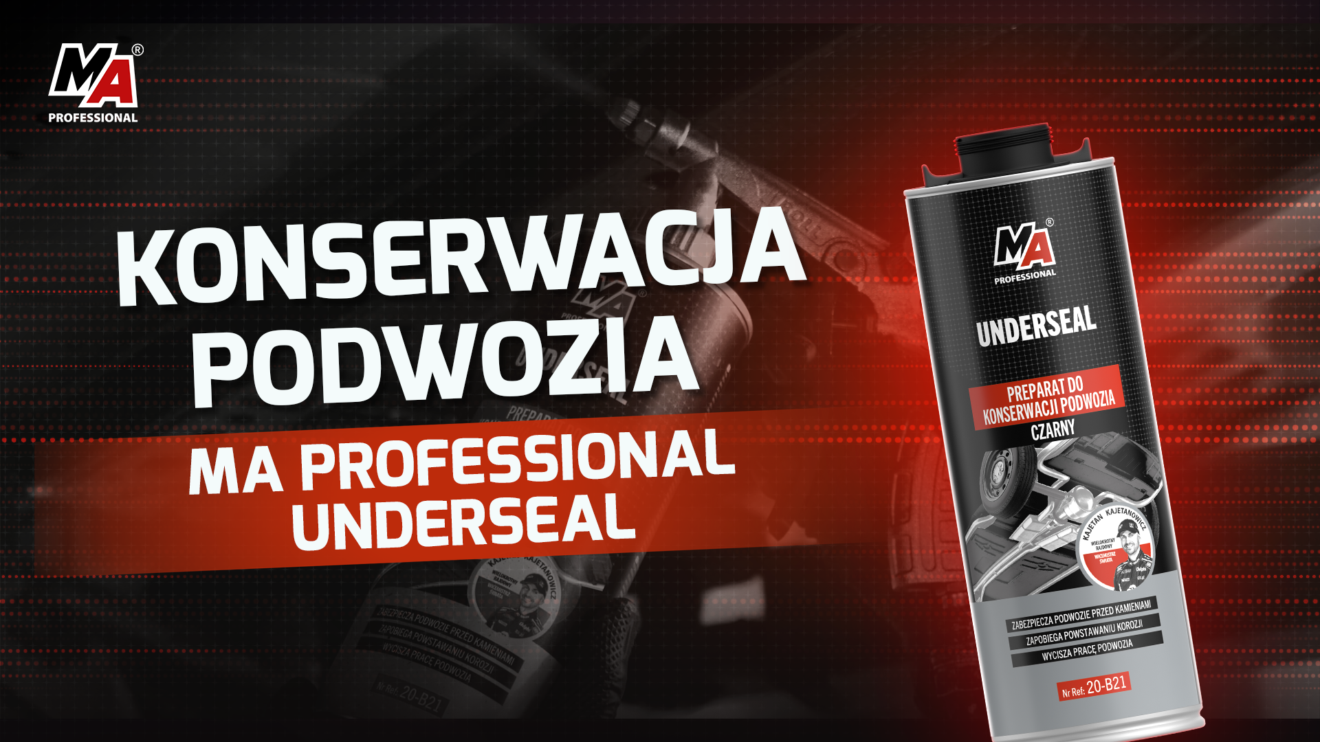 Konserwacja podwozia za pomocą preparatu MA Professional Underseal