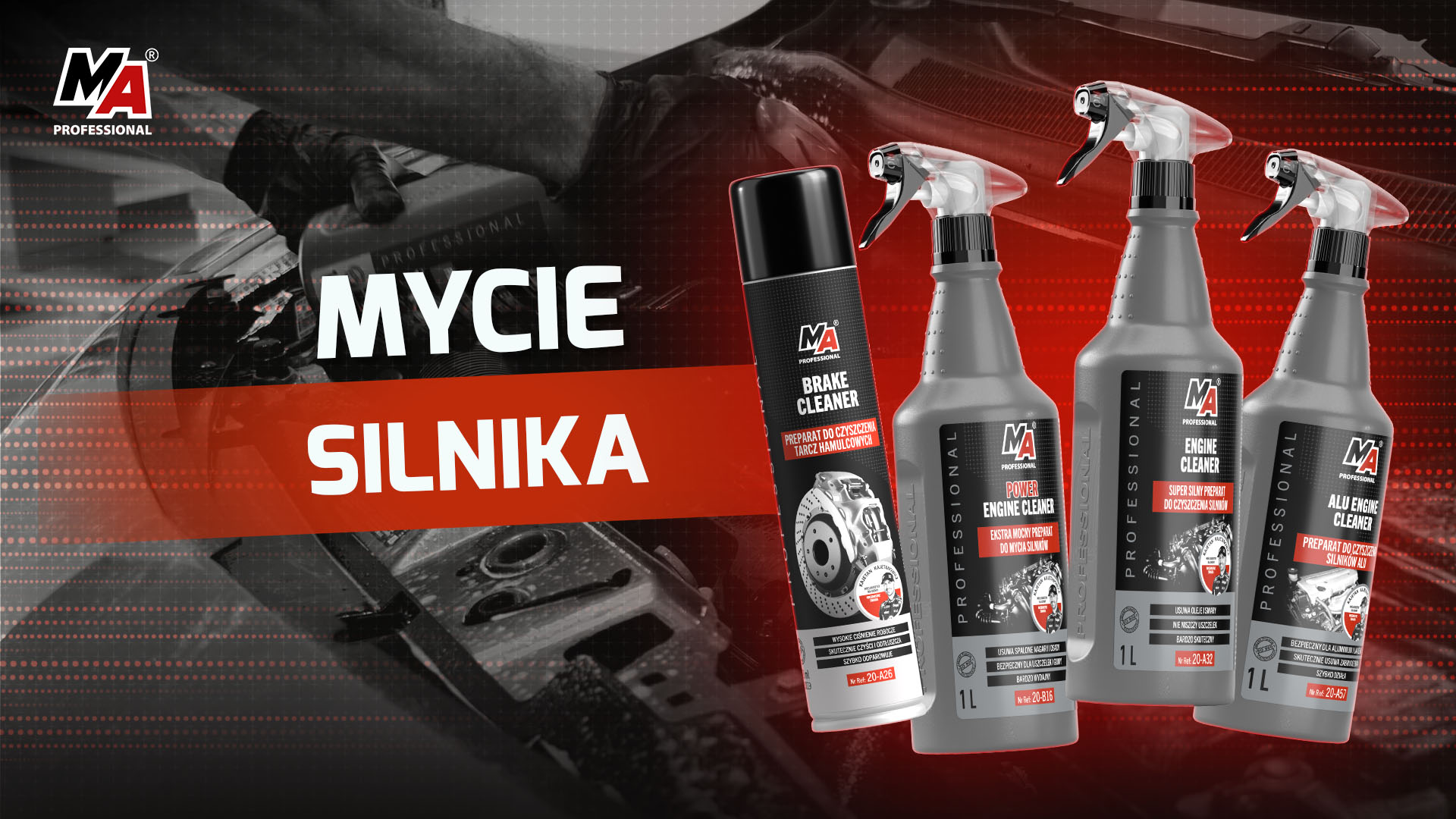 Jak poprawnie umyć silnik?