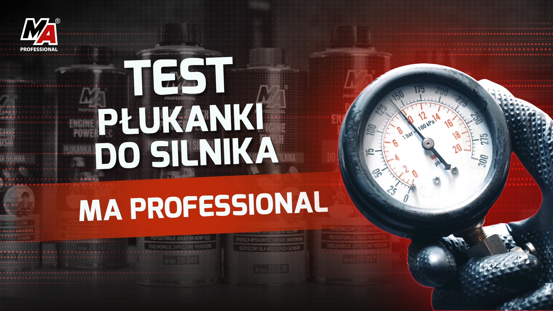 Test Płukanki do silnika MA Professional